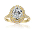 1.5 Carat Oval Engagement Ring