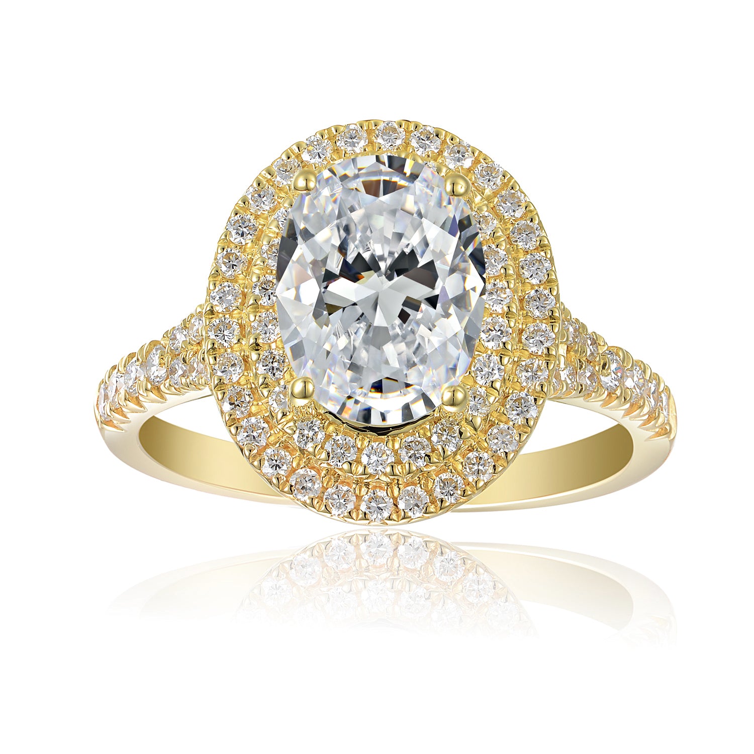 1.5 Carat Oval Engagement Ring