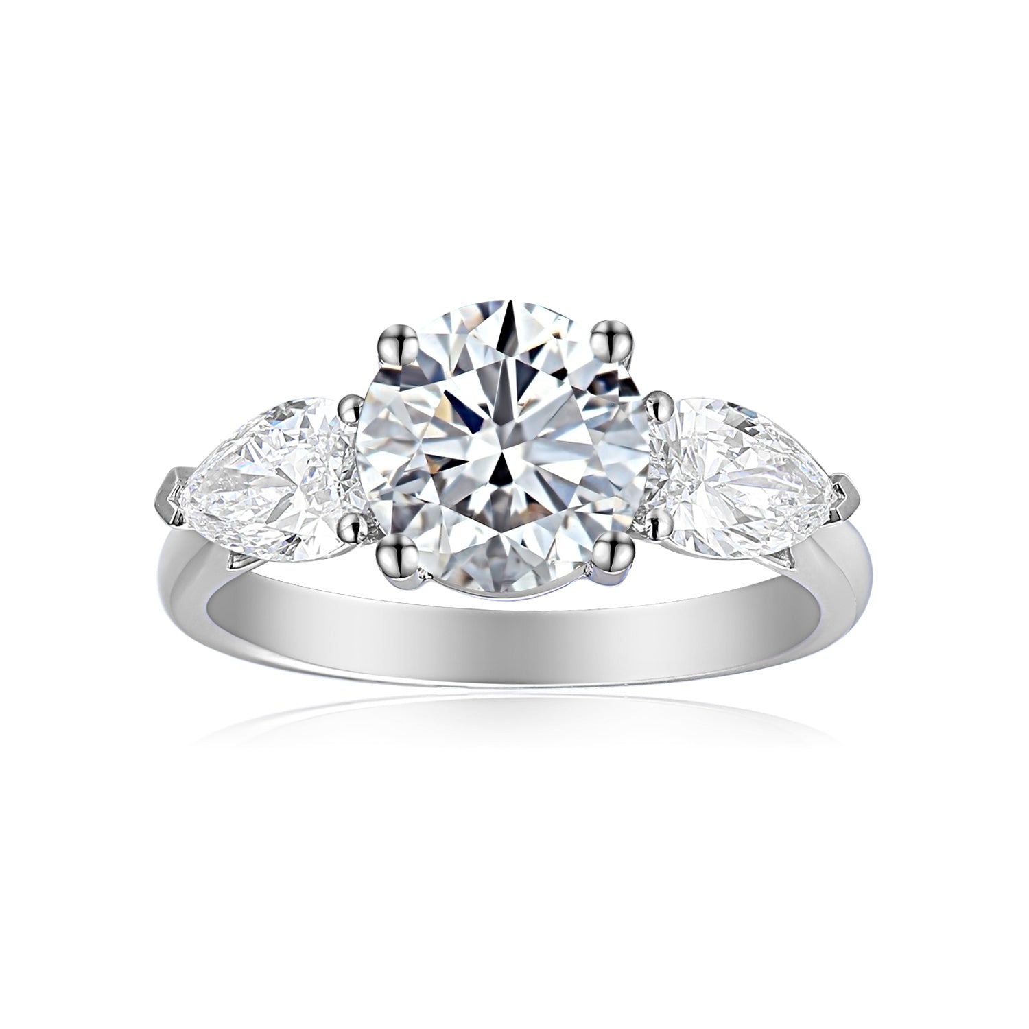 1.5 Carat Round Engagement Ring