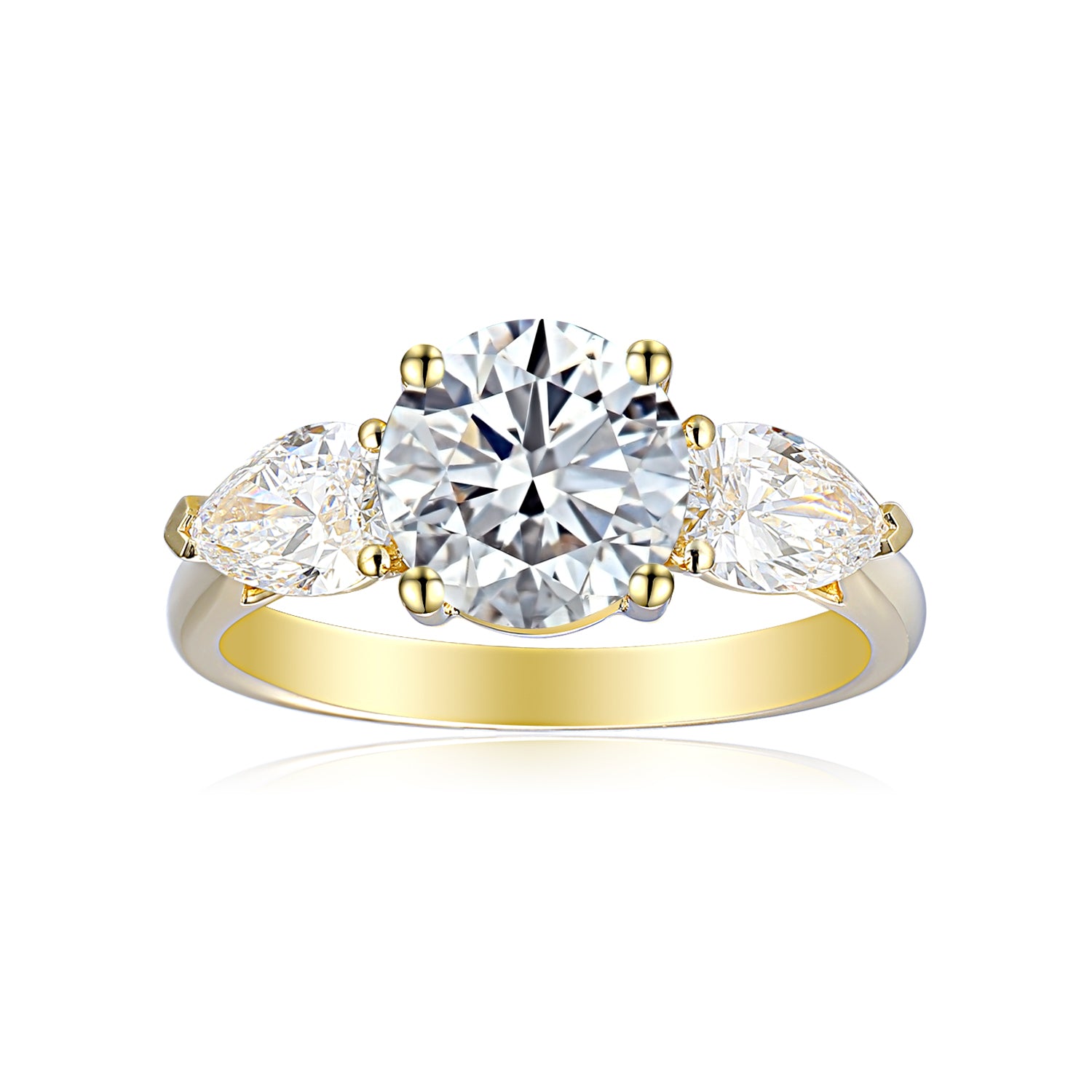1.5 Carat Round Engagement Ring