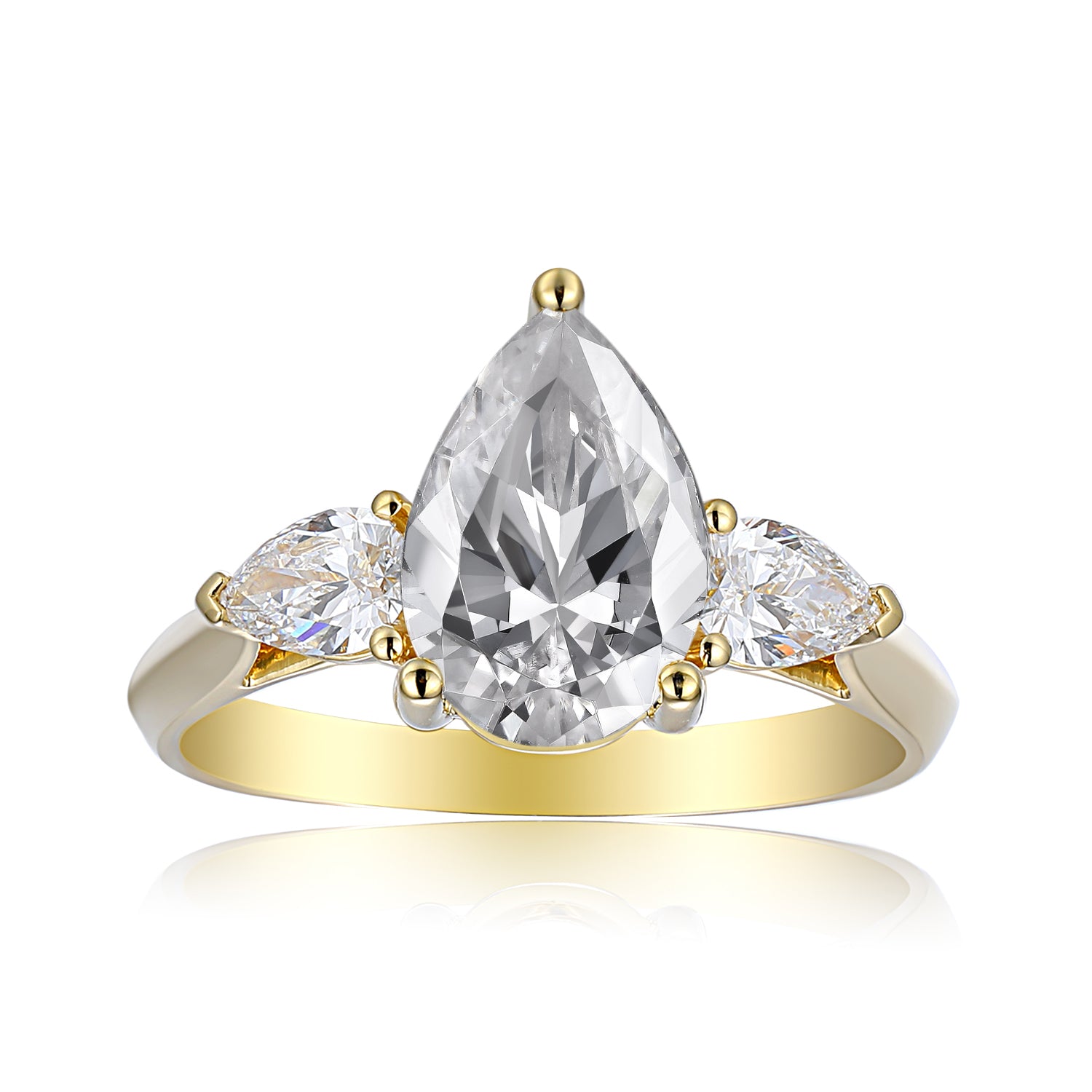 1 Carat Pear Engagement Ring