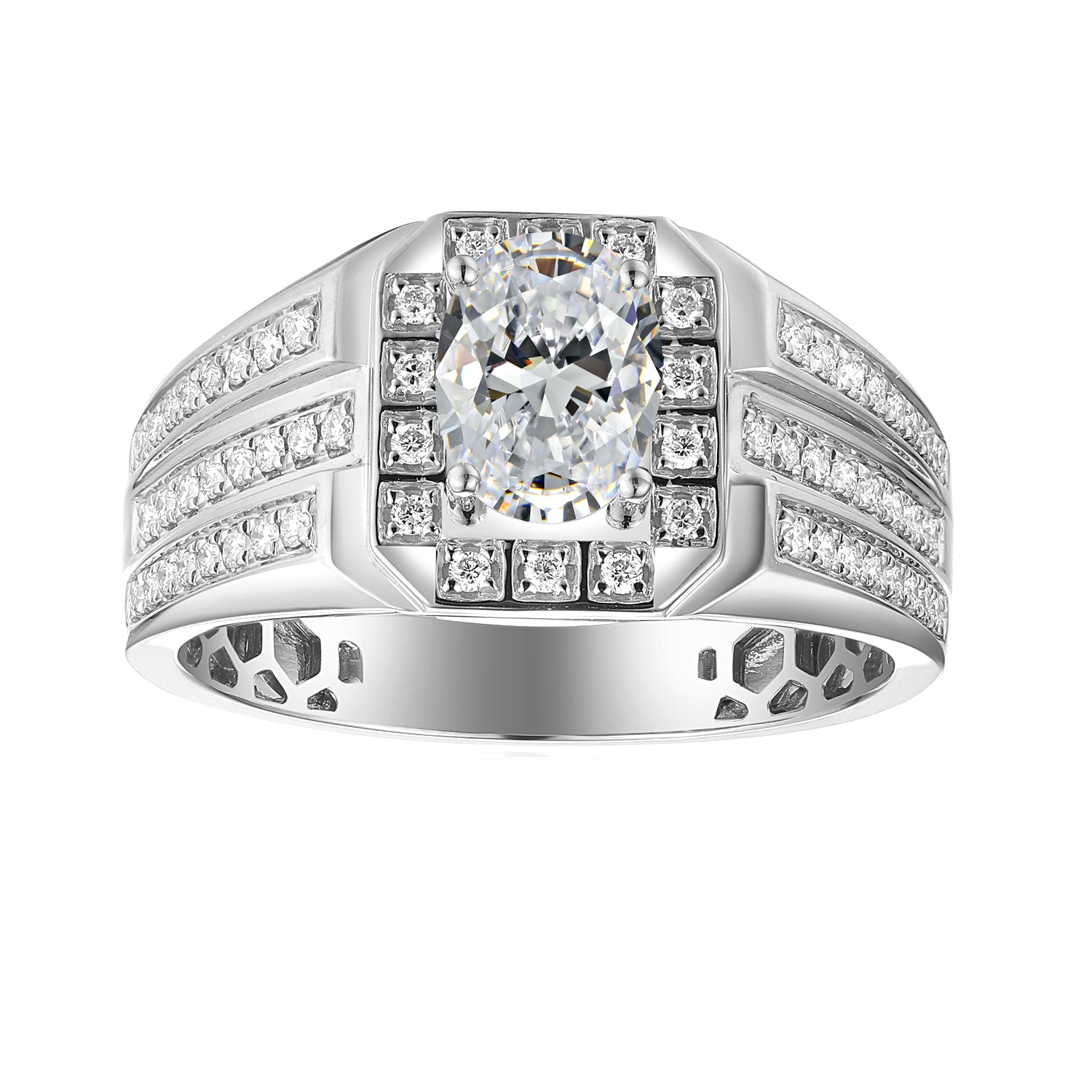 1 Carat Oval Engagement Ring