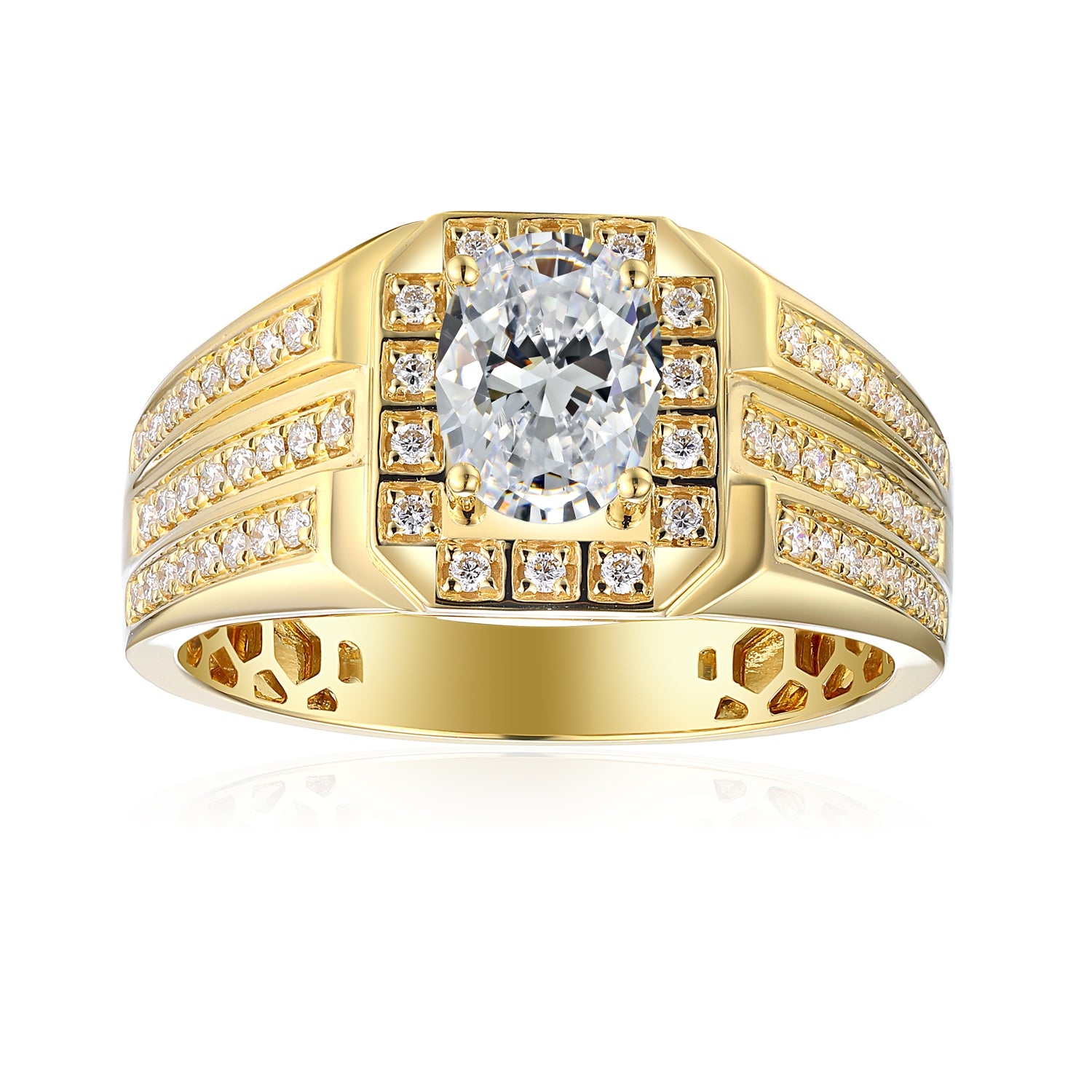 1 Carat Oval Engagement Ring