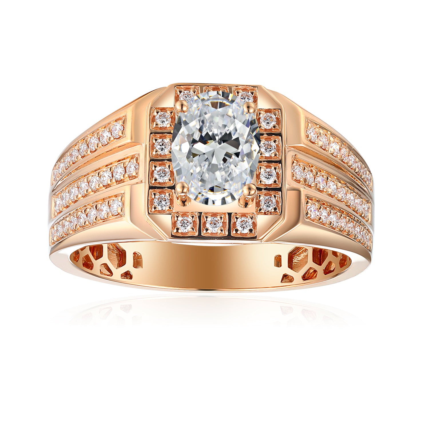 1 Carat Oval Engagement Ring