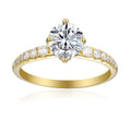 1 Carat Round Semi Mount Ring