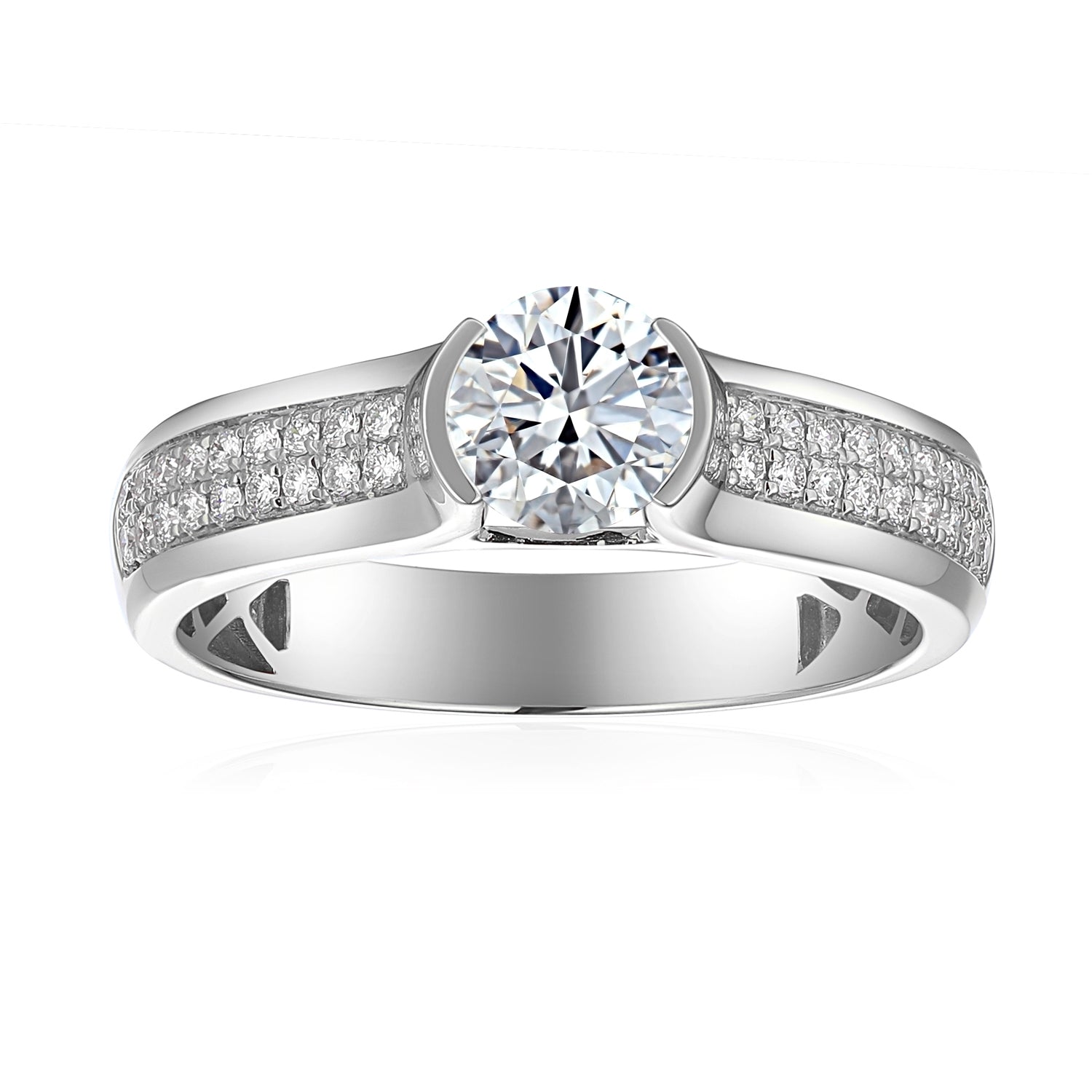 1 Carat Semi Mount Ring