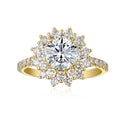 1.5 Carat Round Semi Mount Ring