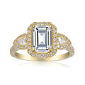 3 Carat Emerald Semi Mount Ring