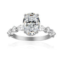1.5 Carat Oval Semi Mount Ring