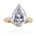 3 Carat Pear Semi Mount Ring
