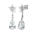3 Carat Pear Semi Mount Earrings