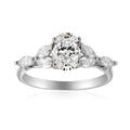 2 Carat Oval Semi Mount Ring