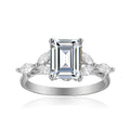 1.5 Carat Emerald Semi Mount Ring