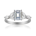 3 Carat Emerald Semi Mount Ring