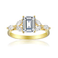 3 Carat Emerald Semi Mount Ring