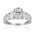2.5 Carat Oval Semi Mount Ring