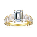 2.5 Carat Emerald Semi Mount Ring